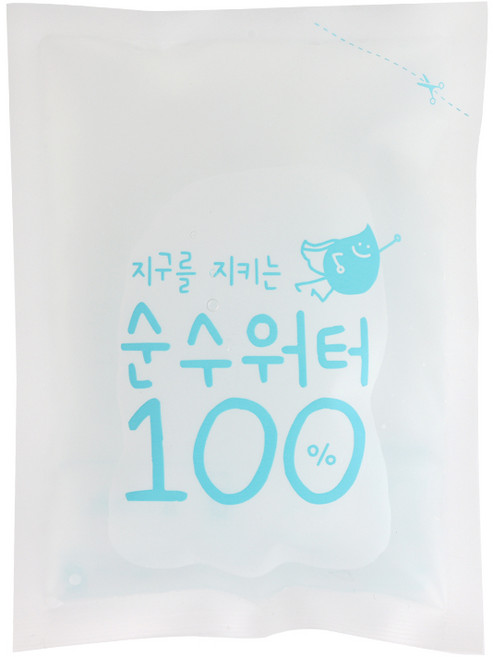 SPK 물 완제품 지구를 지키는 순수워터 아이스팩 대형 15 x 20 cm 54개, 1세트, 54개입