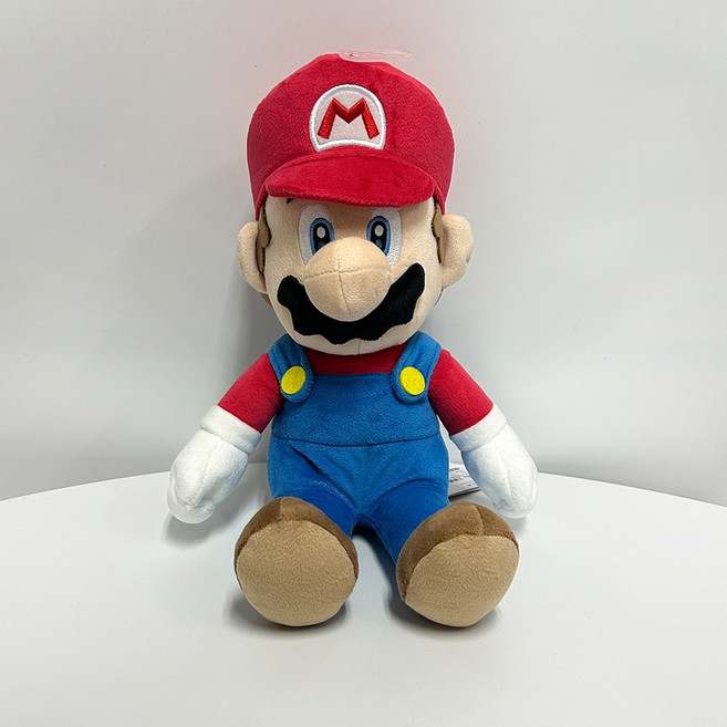 일본 정품 슈퍼마리오 인형 닌텐도 귀여운인형, 1개, 혼합, 35cm