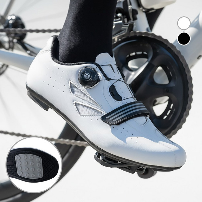 SUB22 평페달슈즈 자전거신발 사이클슈즈 운동화, 245, 화이트