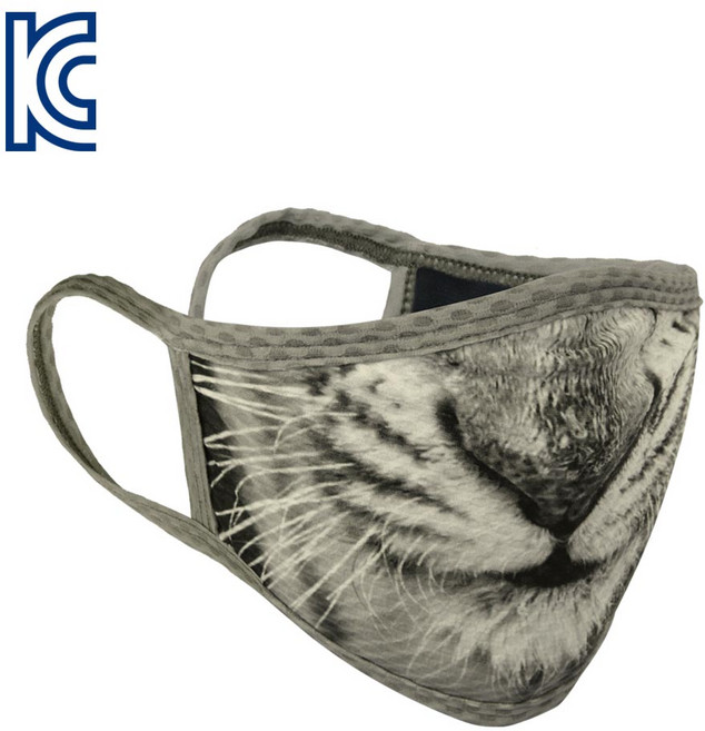 엠씨엔 NANO MASK-TIGER KHAKI 나노 타이거 카키 마스크 MCN, 1개