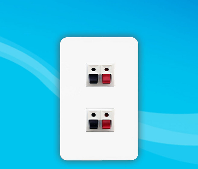 타로시 현대일렉트릭 베뉴 스위치 콘센트 전화 TV 복합, 844 스피커잭 2구, 1개