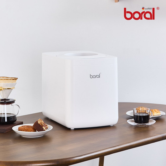 보랄 신형 분쇄 건조 BLDC 음식물 처리기, 화이트 4L (400FWD)