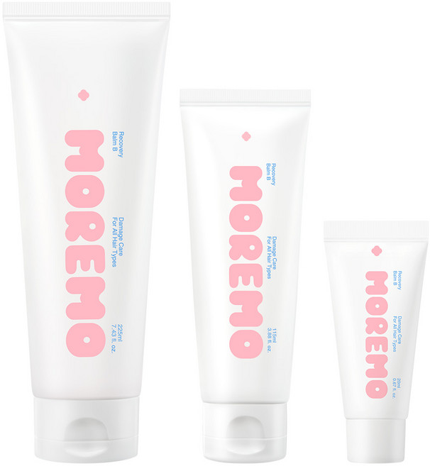 NEW 모레모 노워시 트리트먼트 리커버리 밤 B 225ml+115ml+20ml, 1개, 360ml