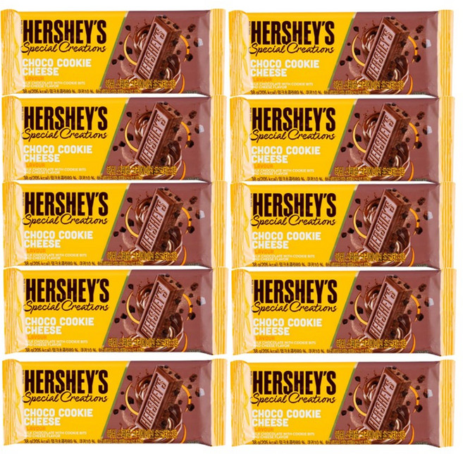 롯데 허쉬 스페셜 크리에이션 초코치즈, 10개, 38g