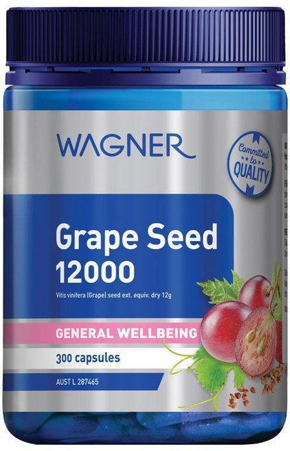 호주 와그너 Wagner Grape Seed 포도씨 추출물 12000, 5개, 300정