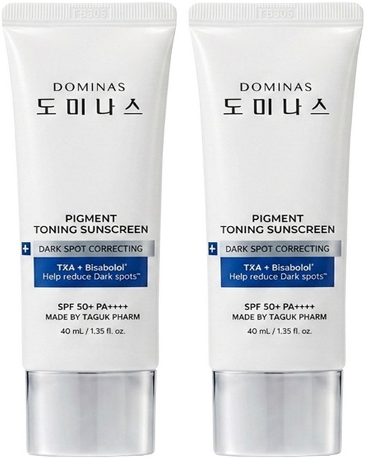 태극제약 도미나스 트라넥삼산 미백 선크림 40ml x 2개 세트