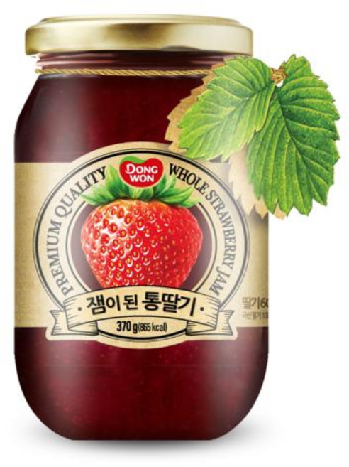 동원 잼이 된 통딸기, 370g, 1개