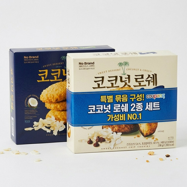 노브랜드 코코넛 로쉐 코코넛 로쉐 초코, 238g