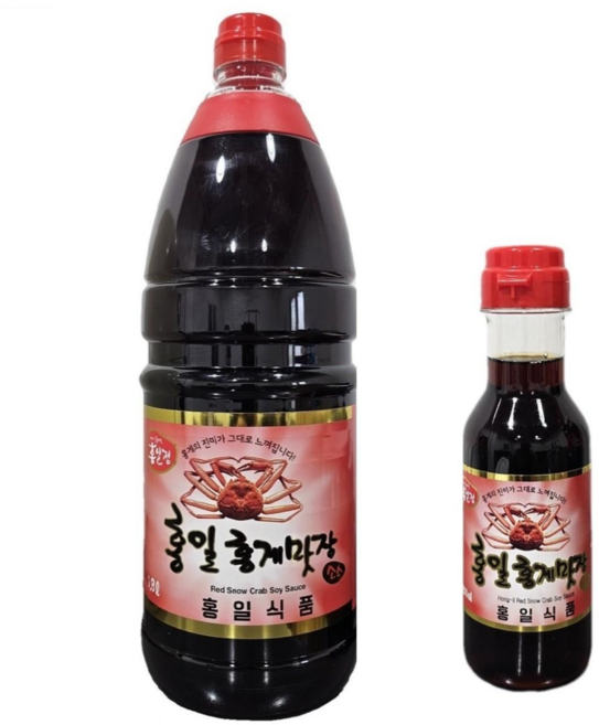 홍일점 홍게맛장소스 1.8L + 200ml 세트, 1세트, 2L