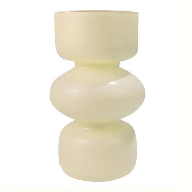 에버하우스 엔틱 퓨어 하모니 유리 화병, 웨이브 아이보리