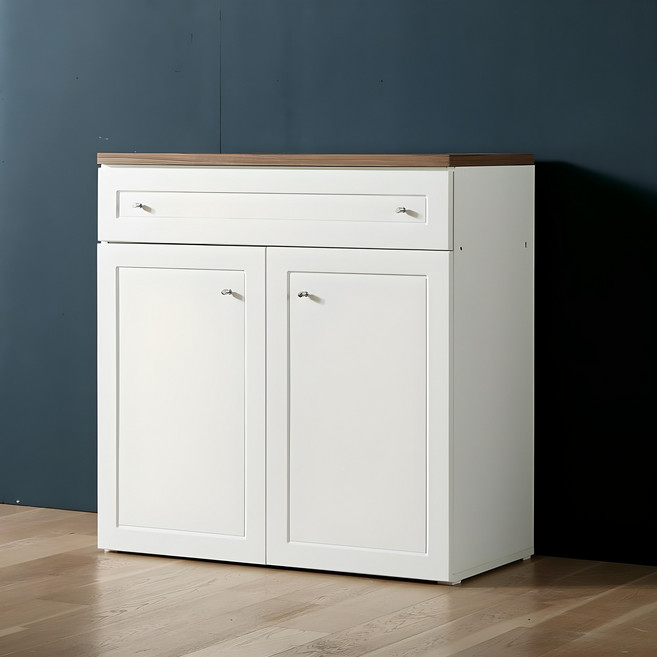 동서가구 리챈 800 서랍장 주방서랍장 DF910439, 아이보리