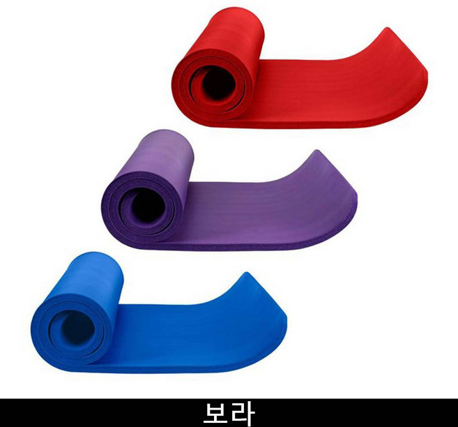 스타 스타 요가매트 NBR 20mm / 보라, 1개