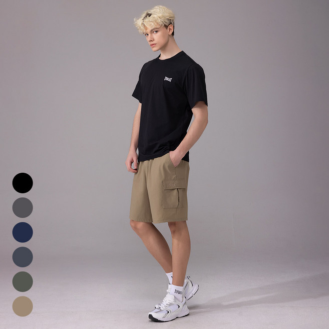 에버라스트 남자 반바지 4.5부 여름 카고 팬츠