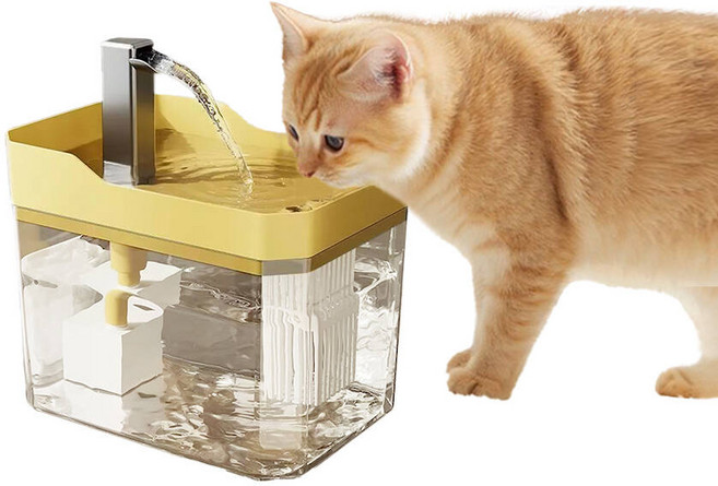Mingpeng 고양이 급수기 분수대 강아지 물그릇 고양이음수대 자동 펫정수기, 1개, 스타일-AA, 고양이 급수기 강아지 물그릇