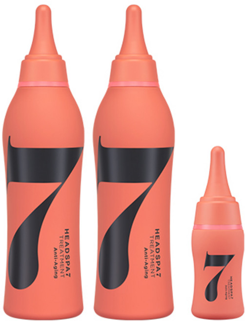 헤드스파 시즌3 안티에이징 트리트먼트 두피 모발 이제는 헤어라인까지 건강하고 탄력있는 두피로 부터 시작 힘있는 볼륨과 풍성하고 윤기있는 모발, 215ml2개+35ml