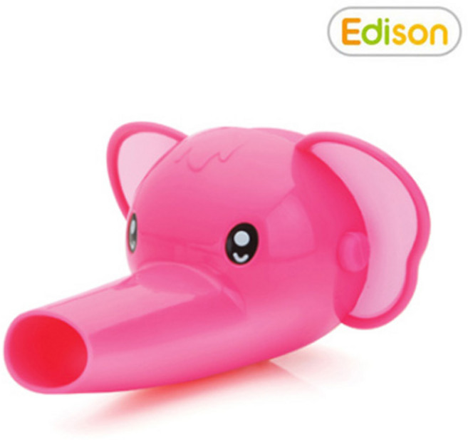 에디슨 스스로 수도 꼭지, 코끼리 핑크, 1개