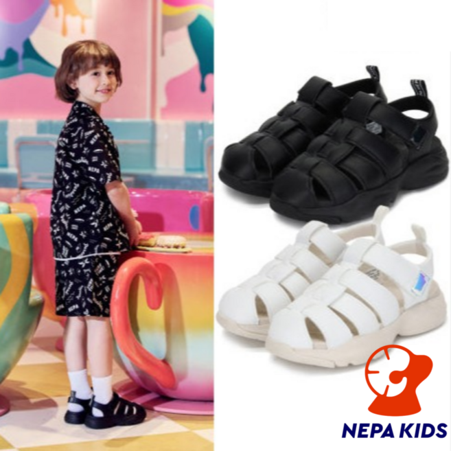 [매장정품] 네파 키즈 소렌토 샌들 가볍고 발편함 일상 피크닉 등원 등교