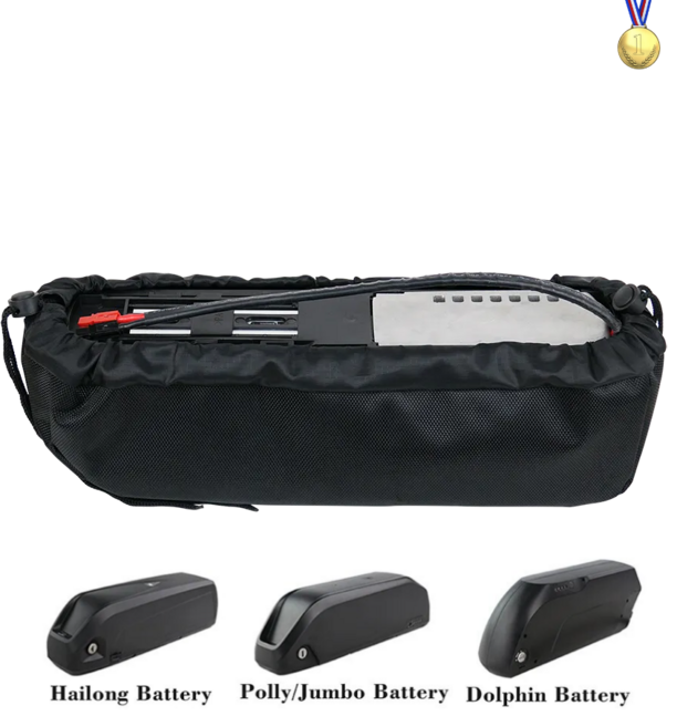 준수한공간 전기 자전거 배터리 케이스 박스 가방 방수 방진 진흙 커버, 방수가방, 1개