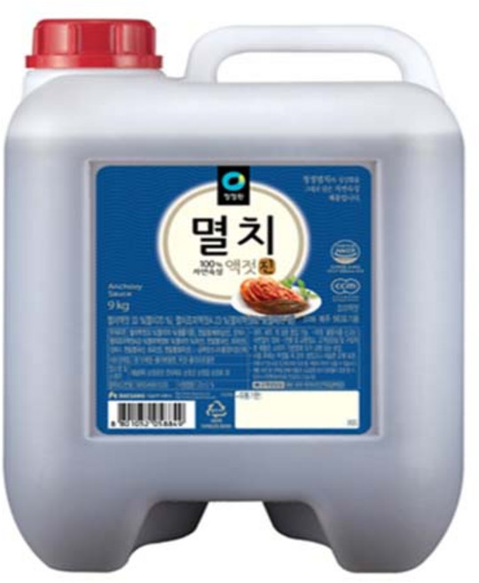 청정원 멸치액젓진, 9kg, 1개