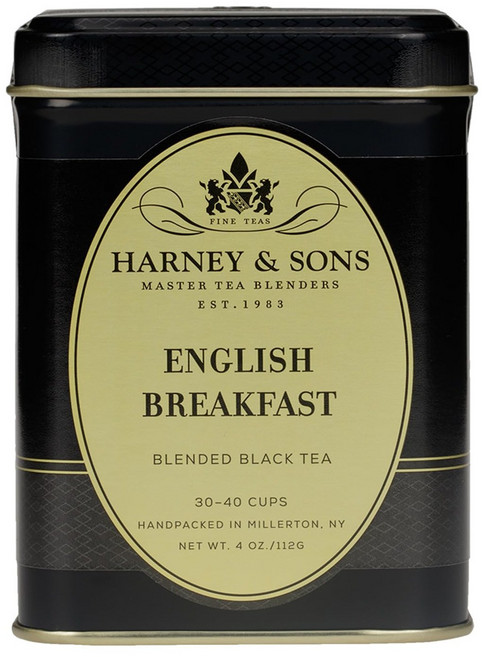 하니앤손스 Harney & Sons 잉글리시 브렉퍼스트 루스리프 홍차, 112g, 1개