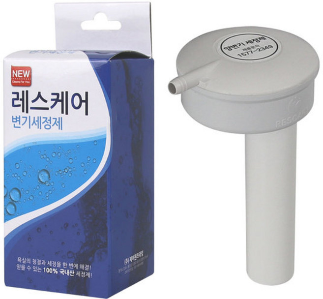 레스케어 자동 양변기 세정제 변기세정제 변기청소, 1개, 30g