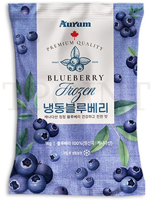 아우름 냉동블루베리 캐나다산 1kg, 1개