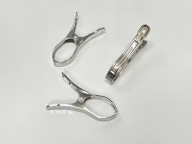金屬曬衣夾 耐用夾子 家用曬衣配件, 中被夾-9cm, 1個