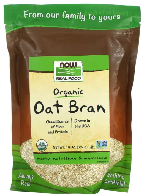 나우푸드 리얼 푸드 귀리 겨 14oz (397g), 1개 - 쿠팡