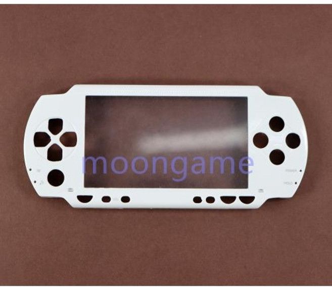 PSP 1000 쉘 커버 케이스 하우징 전면 페이스 플레이트 PSP1000 용 1pc 보호 필름 3 층 제거, 1)white