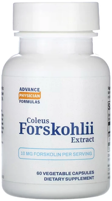 어드밴스 피지션 포뮬라 포스콜린 콜레우스 포스콜리 추출물 100mg 60베지캡슐, 1개, 60정 - 쿠팡