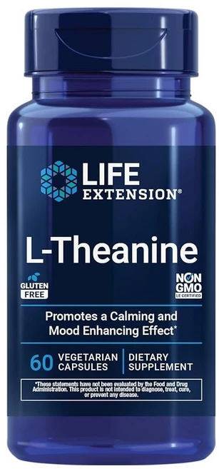 라이프익스텐션 L-테아닌 영양제 Life Extension, 60정 - 쿠팡