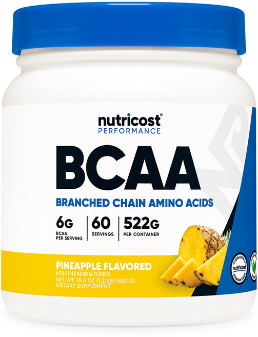 BCAA 파우더 60회분 파인애플맛, 1개, 492g
