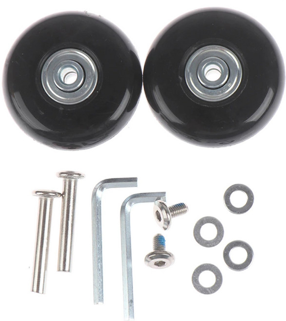 캐리어바퀴 트렁크 여행가방 수리 교체용바퀴 60mm, 1개