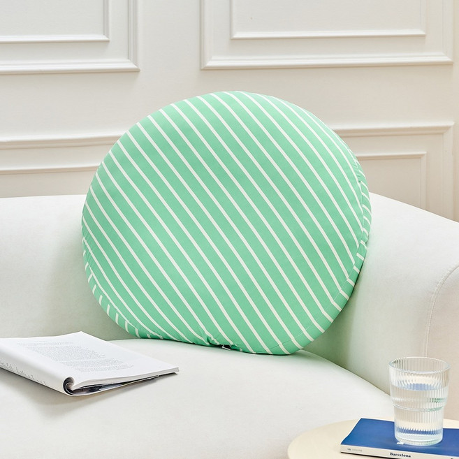 모던하우스 3도씨 익스트림쿨 말랑핏 빅 멀티쿠션 그린 스트라이프 D60-EM0926033