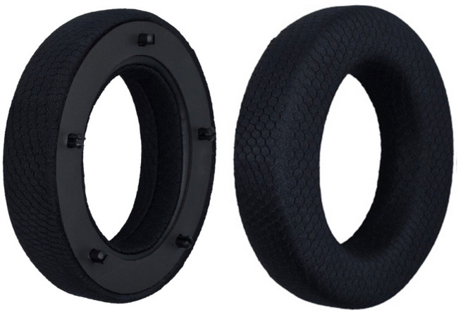Focal Clear Elegia용 소프트 이어패드 이어 패드 헤드폰 스폰지 이어 쿠션 커버, 블랙 메쉬