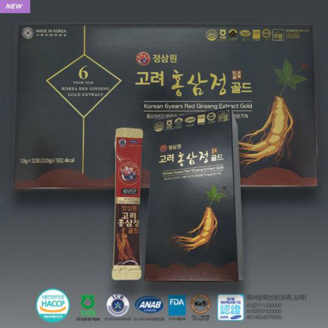 정삼원 고려 홍삼정 골드 스틱 10g X 32포, 320g, 1개