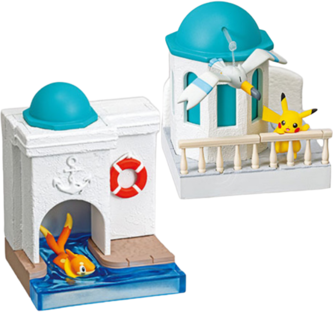 포켓몬스터 피규어 타운3 피카츄 갈모매 브이젤, 1개