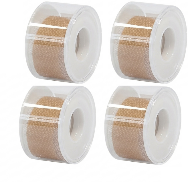 방수 밴드 뜯고 잘라쓰는 발 뒷꿈치 상처 방지 만능 패드, 4개, 1개입