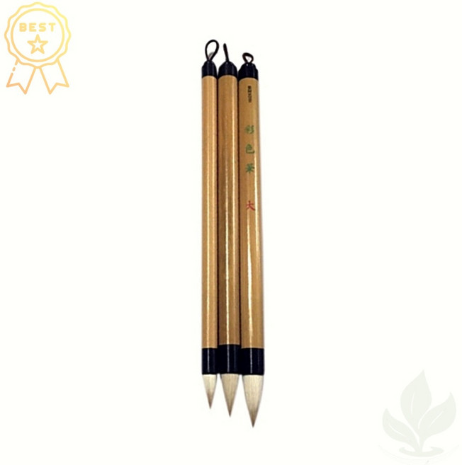 칠성당 명품바림붓 중사이즈 동양화 바림 채색용 고급붓 1개입