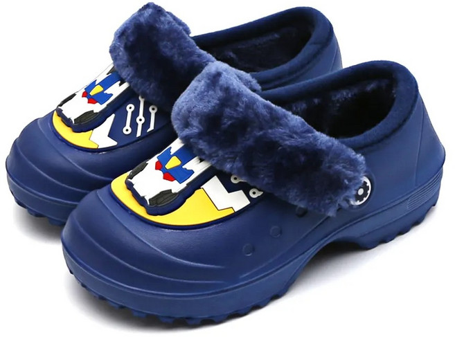 헬로카봇 정품 큐브 라이팅 방한 클로그