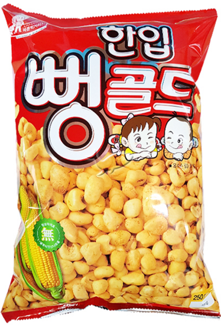 아리랑 한입 뻥골드 250g, 3개
