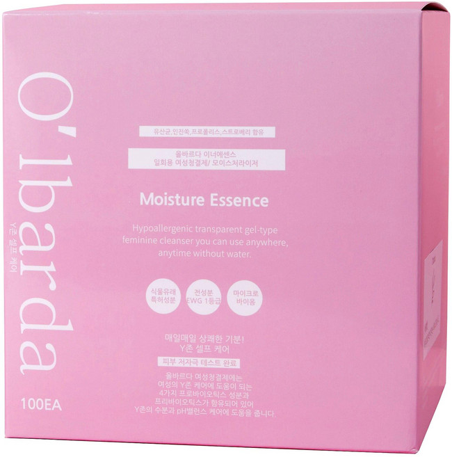 올바르다 여성청결제 Y존 이너케어 에센스젤, 2g, 100개