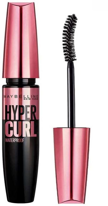 MAYBELLINE 媚比琳 泰國進口 濃捲防水睫毛膏 9.2ml 持久捲翹不暈染 打造迷人電眼, 黑, 1個