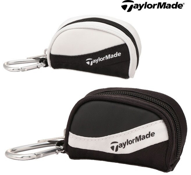 테일러메이드 CL 라이트 볼파우치 UN071, 화이트블랙, 1개