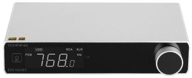 토핑 TOPPING E70 VELVET DAC 정식수입제품, E70 VELVET 실버