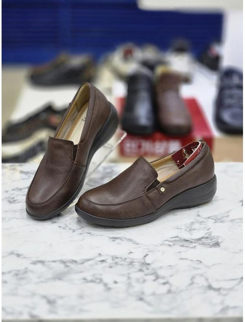 허시파피 세이브존05 여성4Cm경량굽단화 ZLOOWPQ477