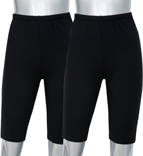 에즈라 2종세트 마이크로모달 스판 여성팬츠(7부) HLG2405