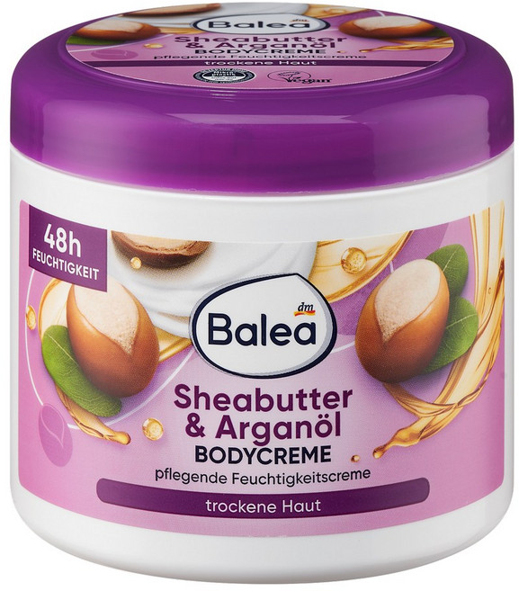 발레아 바디크림 시어버터&아르간오일 500ml, 1개