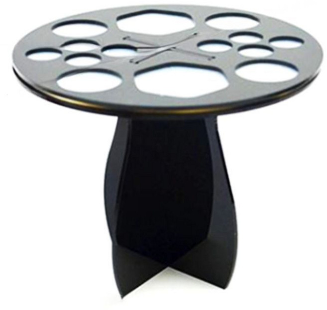 메이크업 브러쉬통 화장붓 꽂이 보관 정리대 원형 lys+07319Kx