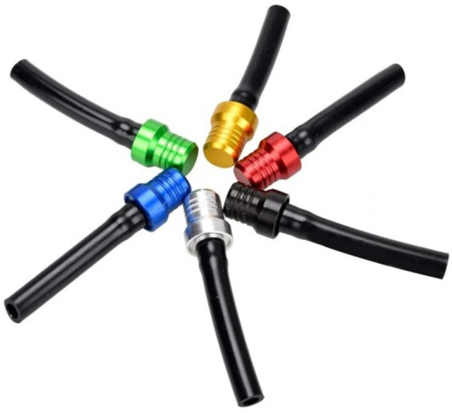 바이크 오토바이 가스 연료 캡 단방향 밸브 모토 크로스 ATV 쿼드 먼지 핏 자전거 탱크 브리더 파이프 용, 빨간, 1개, 03 red